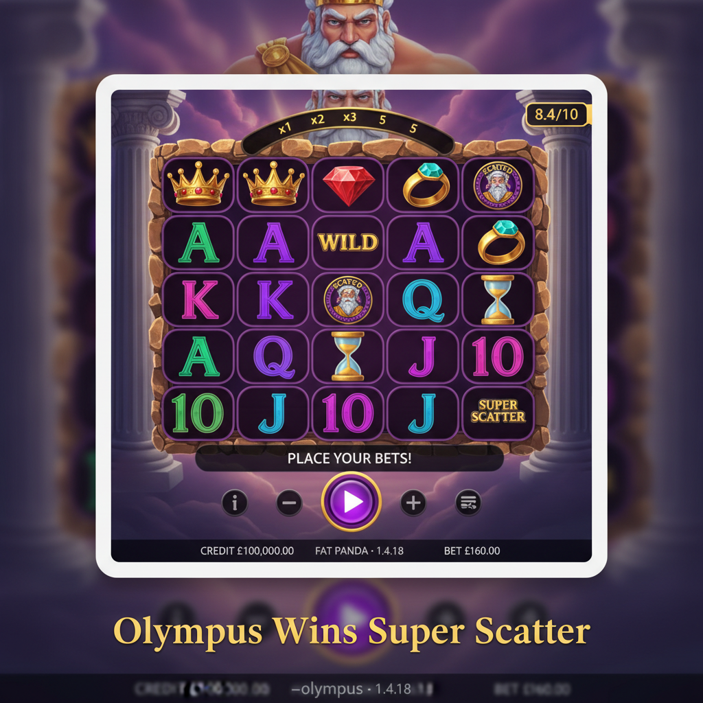 Olympus Wins Super Scatter